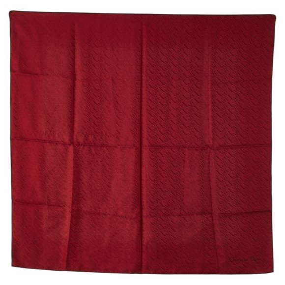 Christian Dior Dior Trotter Scarf, Red, Women's, - Picture 1 of 3